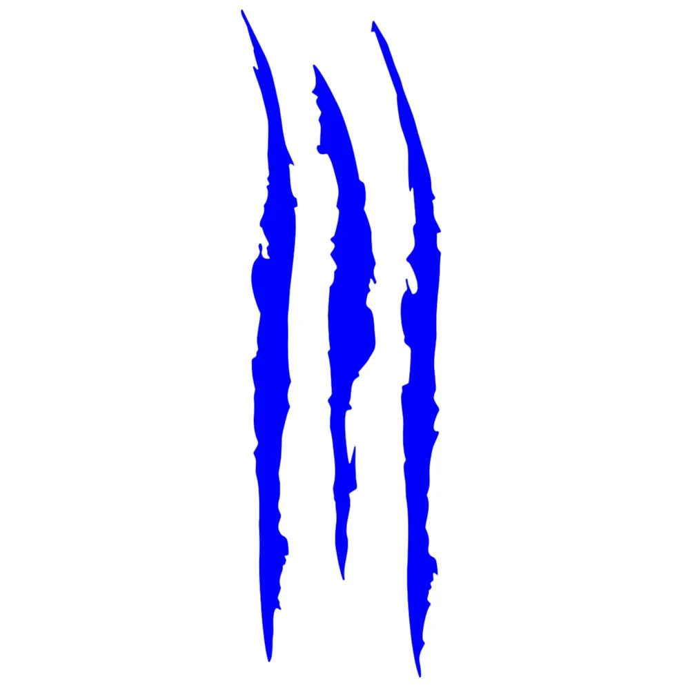 🦖 Reflective Monster Claw Mark Car Sticker – Fierce and Eye-Catching!