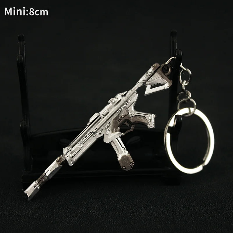 🔫 Valorant Gun & Knife Keychain – Mini Alloy Weapon Model for Gamers 🎮