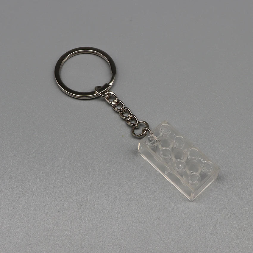 LEGO Style Keychain 🔑🧱 | Colorful Fun for Your Keys!