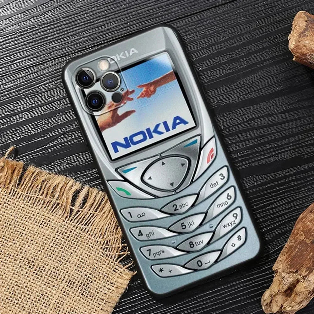 📱 Retro Cell Phone Style iPhone Case – Classic Mobile Series