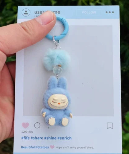 👑✨ Royal Cutie Keychains 🧸💖🌈
