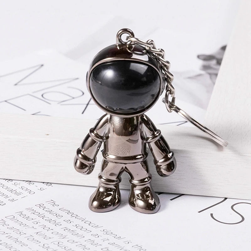 🚀👨🚀 Metallic Astronaut Keychain Collection 👨🚀🚀
