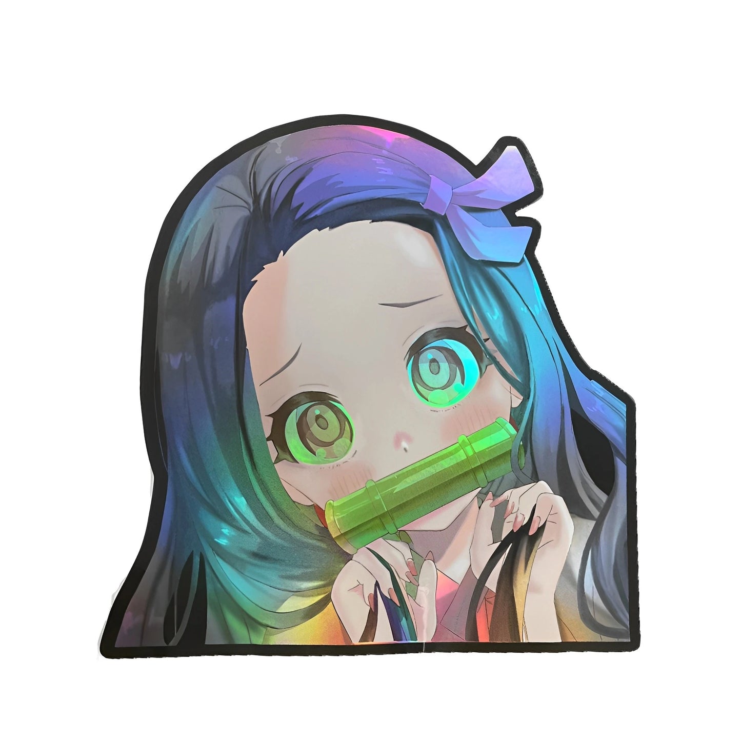 🌈✨ Anime Holographic Sticker Pack – Epic Edition! ✨🌈