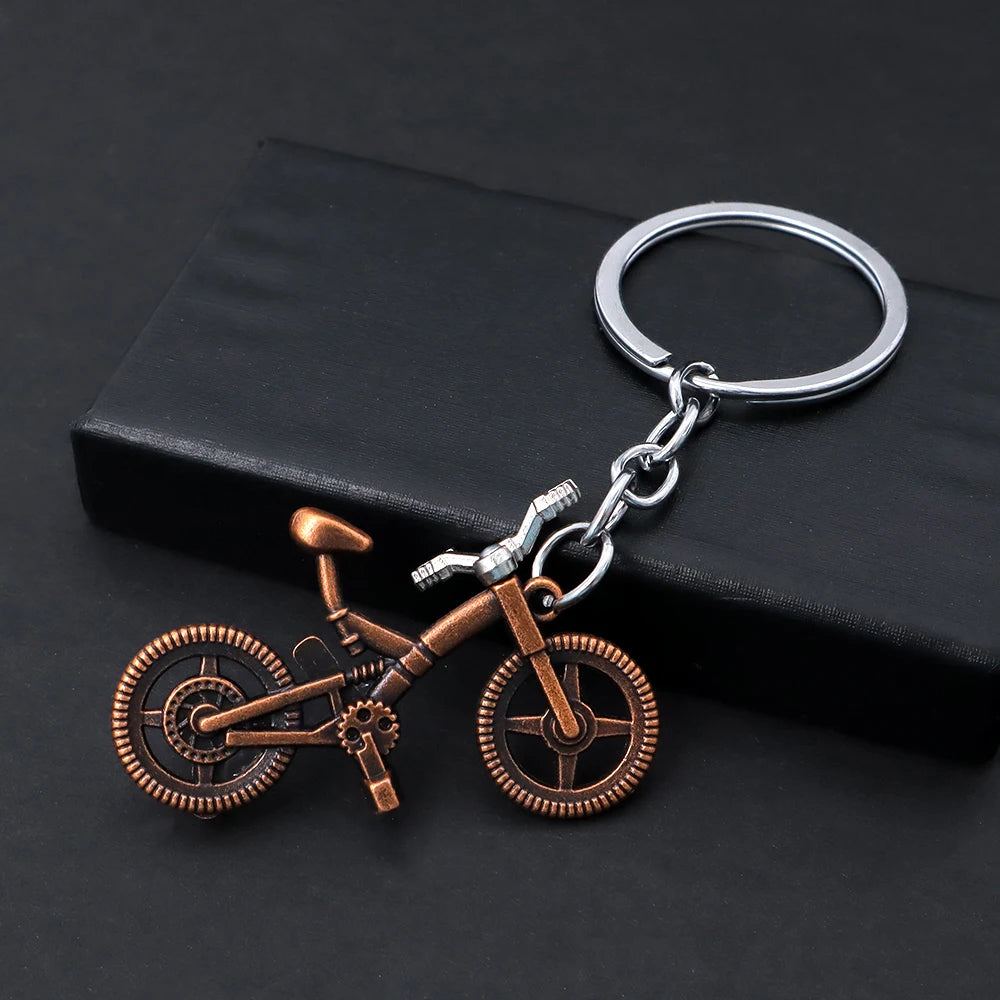 Colorful Mini Bicycle Keychain – Fun & Sporty Style! 🌈