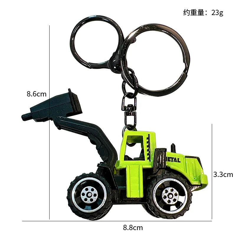 🚜 Construction Vehicle Keychain – Built for Fun &amp; Style!