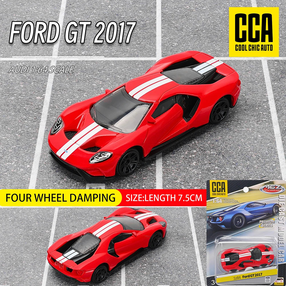 🟦 1:64 Ford GT 2017 Diecast Model – Collector’s Dream 🚗✨
