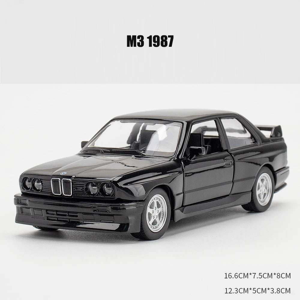 🚗 1:36 Diecast 1987 M3 Classic Car Model – Retro Perfection! 🏁