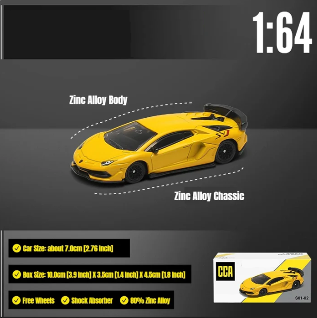 🚗 CCA 1:64 Matchbox-Style Diecast Car Collection – Mini Supercars for Kids & Collectors 🏎️🔥