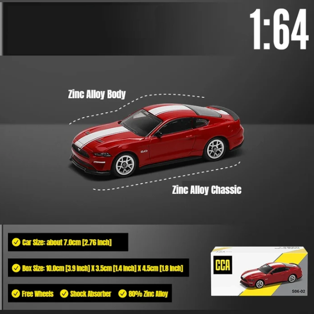 🚗 CCA 1:64 Matchbox-Style Diecast Car Collection – Mini Supercars for Kids & Collectors 🏎️🔥