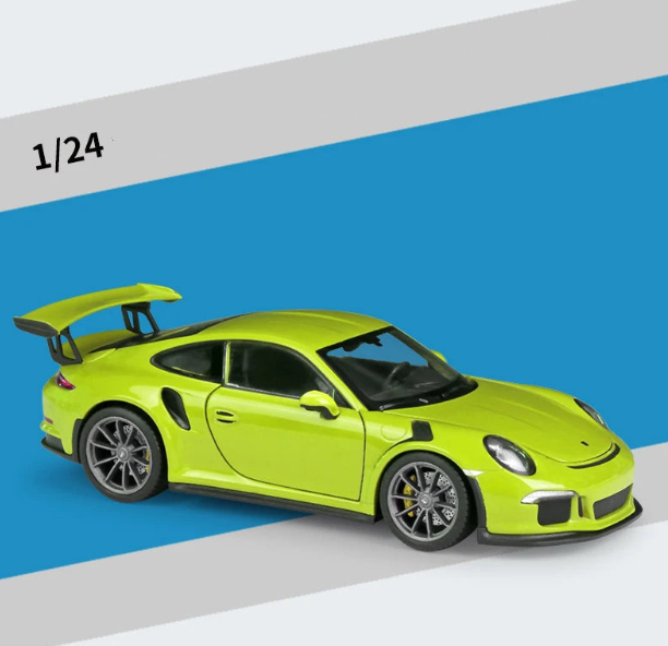 🏁 Porsche 911 GT3 RS Diecast Model – 1:18 Scale 🚗