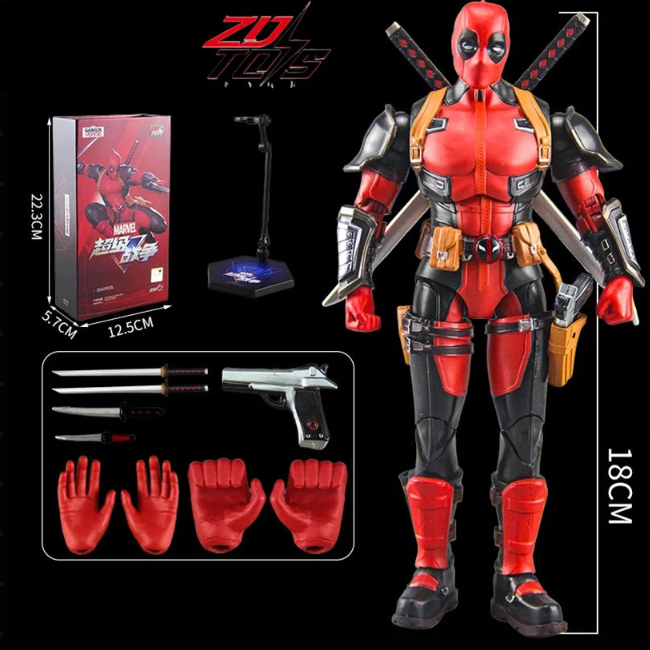 🦸‍♂️ Deadpool & Wolverine Action Figures – Boxed Collector’s Set