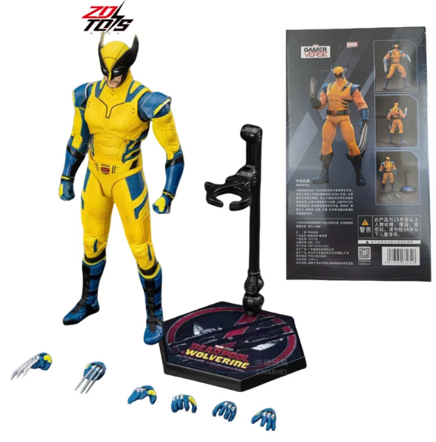 🦸‍♂️ Deadpool & Wolverine Action Figures – Boxed Collector’s Set
