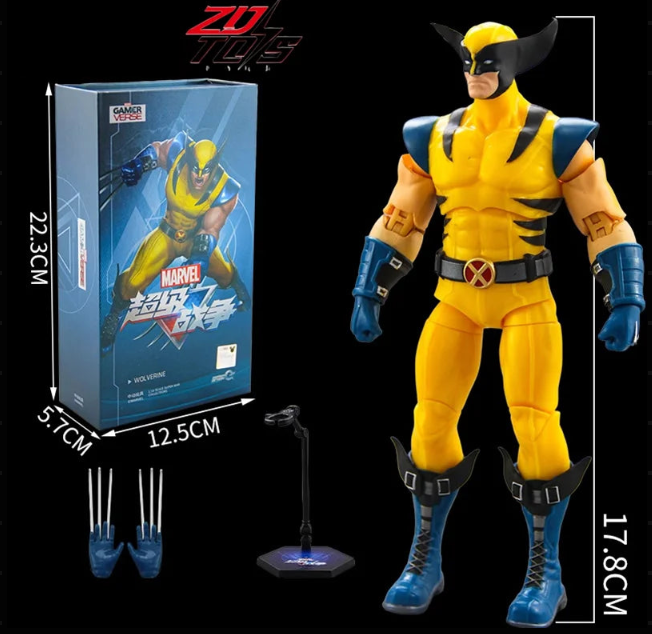🦸‍♂️ Deadpool & Wolverine Action Figures – Boxed Collector’s Set