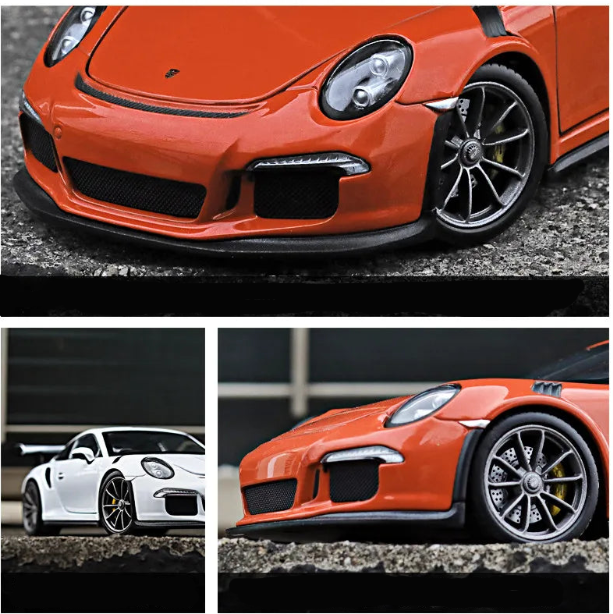 🏁 Porsche 911 GT3 RS Diecast Model – 1:18 Scale 🚗