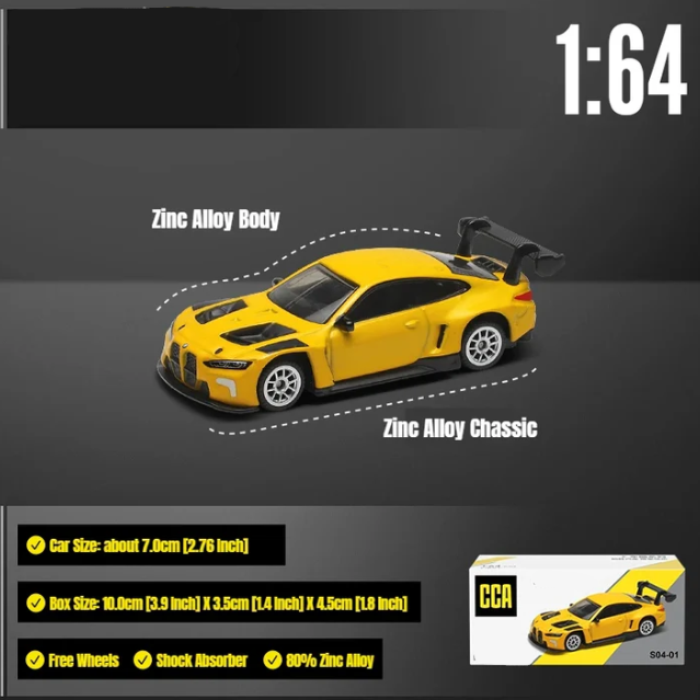 🚗 CCA 1:64 Matchbox-Style Diecast Car Collection – Mini Supercars for Kids & Collectors 🏎️🔥