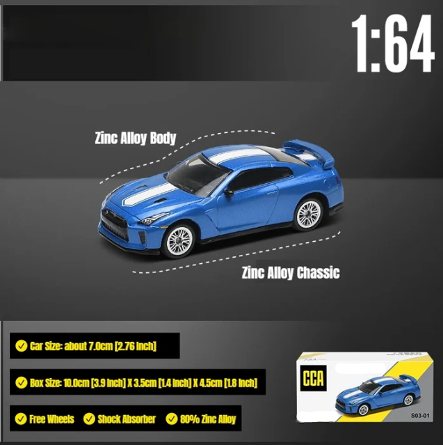 🚗 CCA 1:64 Matchbox-Style Diecast Car Collection – Mini Supercars for Kids & Collectors 🏎️🔥