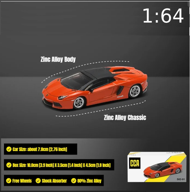 🚗 CCA 1:64 Matchbox-Style Diecast Car Collection – Mini Supercars for Kids & Collectors 🏎️🔥